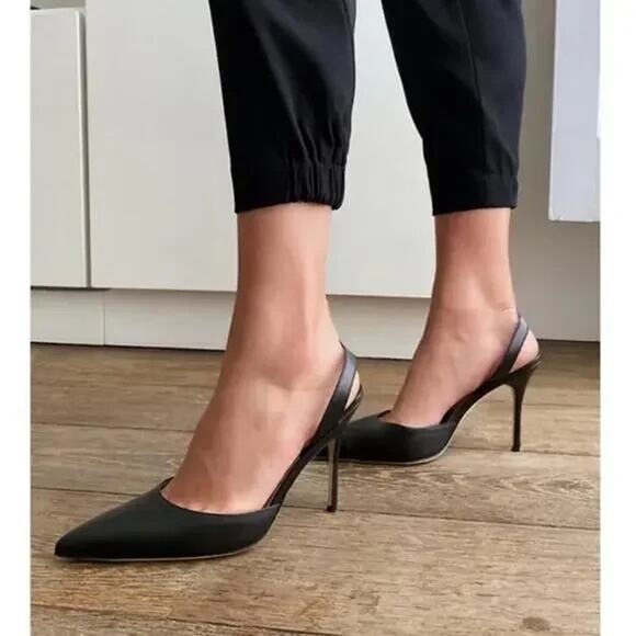 BABATON ARITZIA Dexter Black Ankle Pull-On Pants Size M Elastic Waist Pockets - Picture 2 of 8